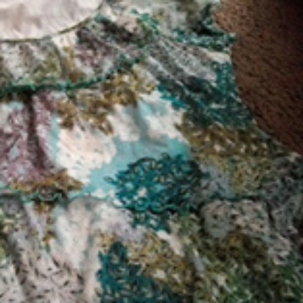 Ruffled woman's shirt